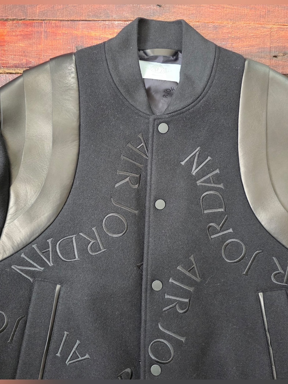 Jordan Wings Collection Varsity Jacket Made in Italy Wool Size Large UNISEX Rare - Picture 3 of 14